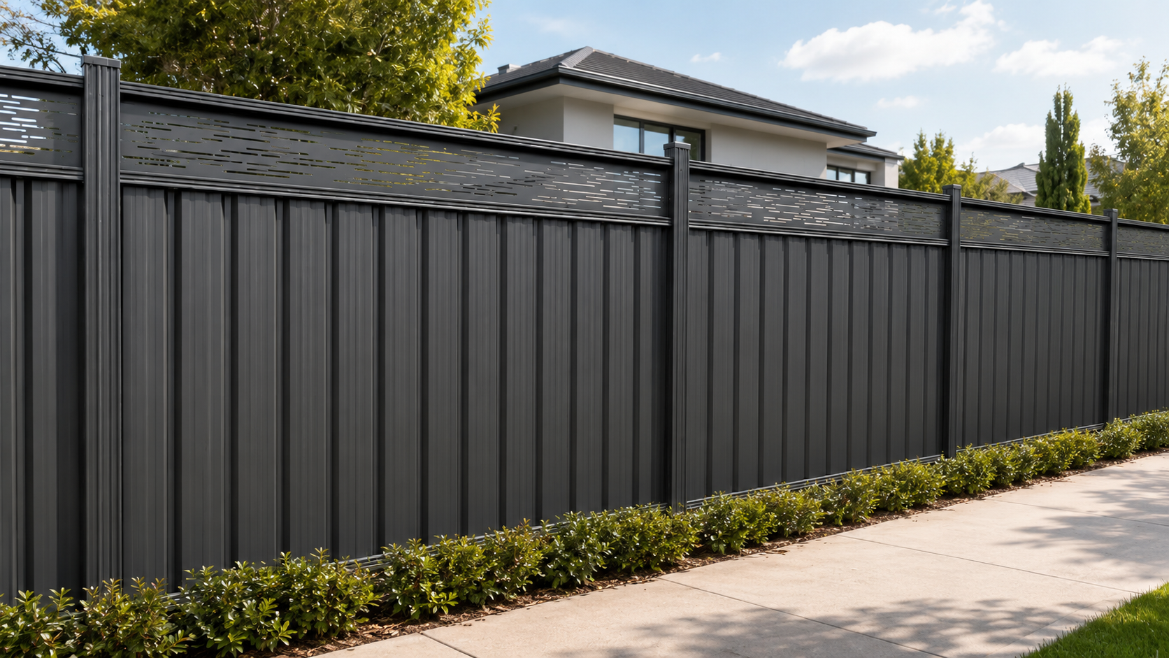 Colorbond Fence Extension