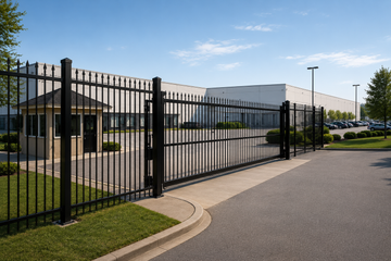Industrial Spear Top Security Fencing